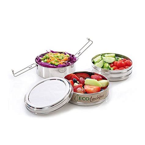 stainless tri bento lunch box